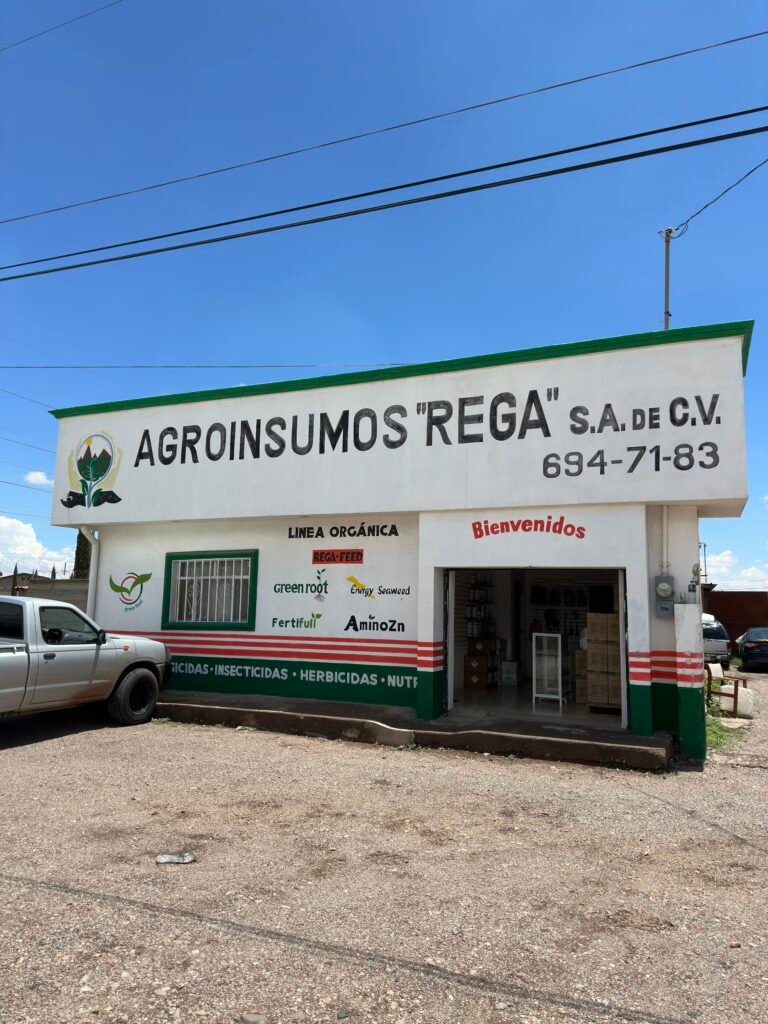 foto de la entrada de la oficina de Agro Rega